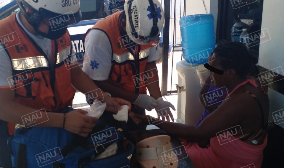 Haitiana fue lesionada de una cuchillada en la mano por su esposo