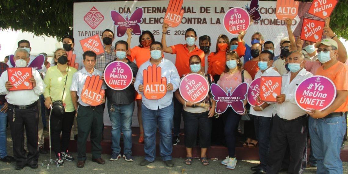 COMPROMISO DEL AYUNTAMIENTO DE TAPACHULA DESTERRAR LA VIOLENCIA CONTRA LA MUJER: ROSY URBINA