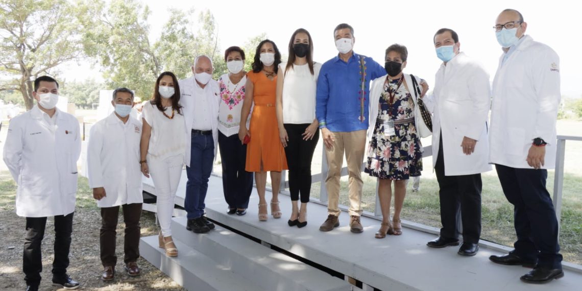 Desde Arriaga, Rutilio Escandón encabeza arranque de vacunación contra Influenza Estacional 2021-2022