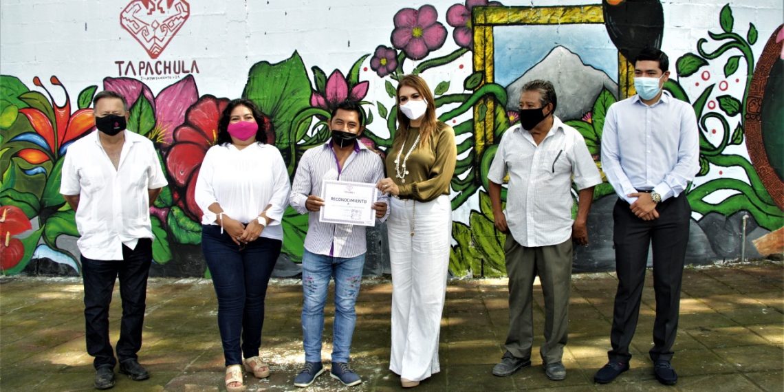 DEVELAN MURAL CONMEMORATIVO AL “DÍA INTERNACIONAL DE LA ECOLOGÍA” EN TAPACHULA