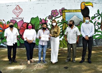 DEVELAN MURAL CONMEMORATIVO AL “DÍA INTERNACIONAL DE LA ECOLOGÍA” EN TAPACHULA