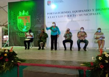 Recibe Suchiate 2 patrullas y equipamiento para fortalecer la seguridad