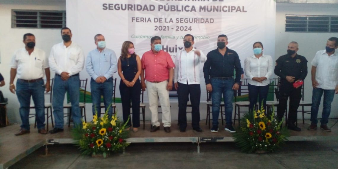 Presidente Municipal de Huixtla Inaugura Remodelación de la Secretaría de Seguridad Pública y C4