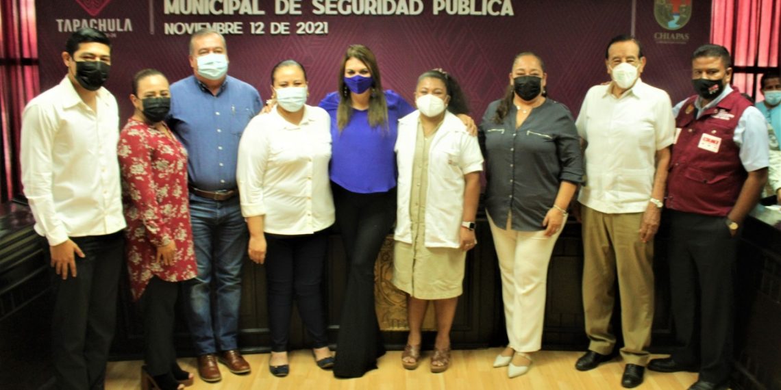 INTEGRAN COMISIONES DEL CONSEJO MUNICIPAL DE SEGURIDAD PÚBLICA