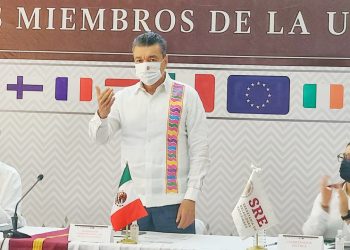 Chiapas y Unión Europea estrechan lazos de cooperación a favor del desarrollo: Rutilio Escandón