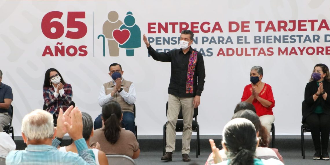 Inicia en Chiapas entrega de tarjetas de Pensión para el Bienestar de las Personas Adultas Mayores: Rutilio Escandón
