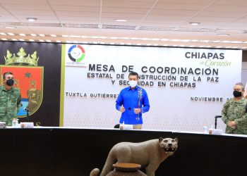 Rutilio Escandón reconoce al Consejo de Seguridad en Salud por su labor ante la pandemia