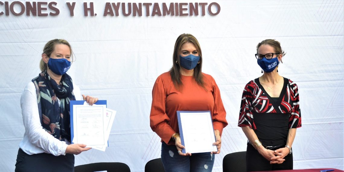 AYUNTAMIENTO DE TAPACHULA Y OIM FIRMAN CONVENIO DE COLABORACIÓN