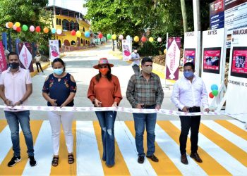 CON CALLES NUEVAS LLEGA EL BIENESTAR A MÁS COLONIAS DE TAPACHULA