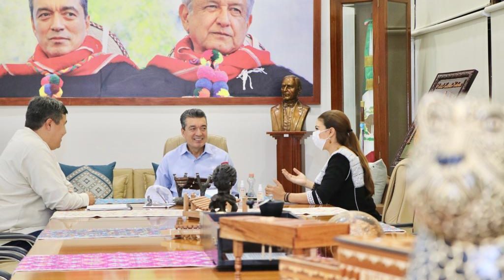 Sostiene Rutilio Escandón reunión de trabajo con titular de Conapesca