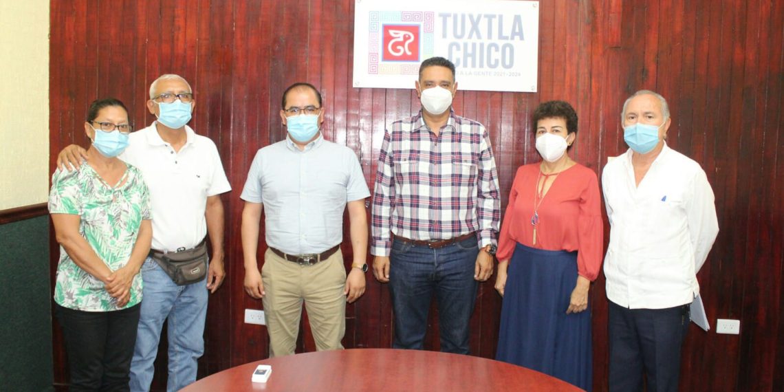 Ayuntamiento e Iglesia Católica, Sostienen mesa de trabajo previo a las celebraciones de la Virgen de Candelaria