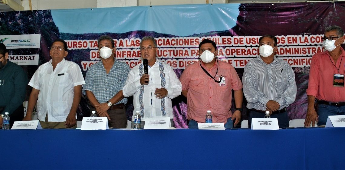 EL AYUNTAMIENTO DE TAPACHULA PARTICIPÓ EN EL CURSO TALLER PARA LA CONSERVACION DE LOS DISTRITOS DE TEMPORAL