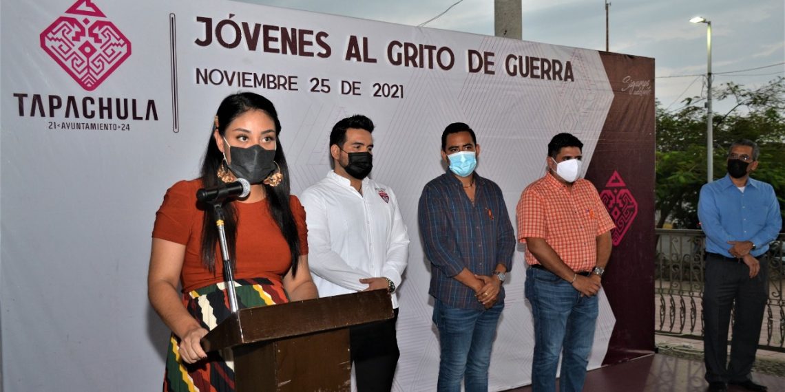 REALIZA AYUNTAMIENTO DE TAPACHULA CERTAMEN DE ORATORIA “JÓVENES AL GRITO DE GUERRA”