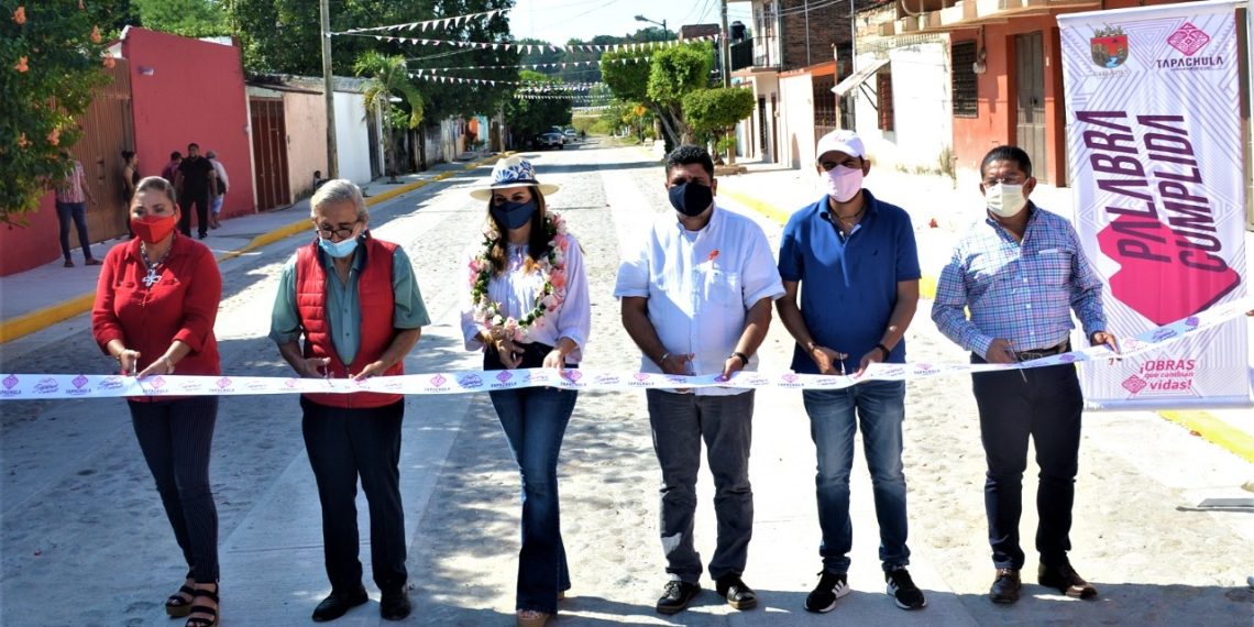 CON OBRAS SE IMPULSA EL DESARROLLO DE LA COLONIA PRIMERO DE MAYO