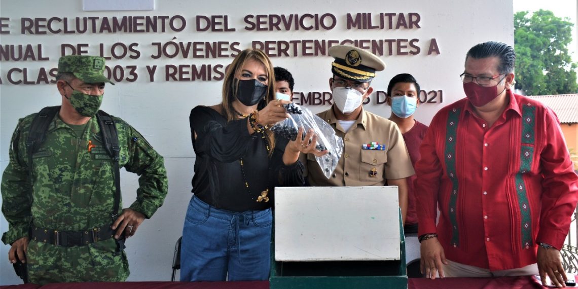 REALIZARON EL SORTEO ANUAL DEL SERVICIO MILITAR NACIONAL EN TAPACHULA