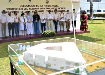 PONEN PRIMERA PIEDRA DE ALBERGUE “CIUDAD SALUD”