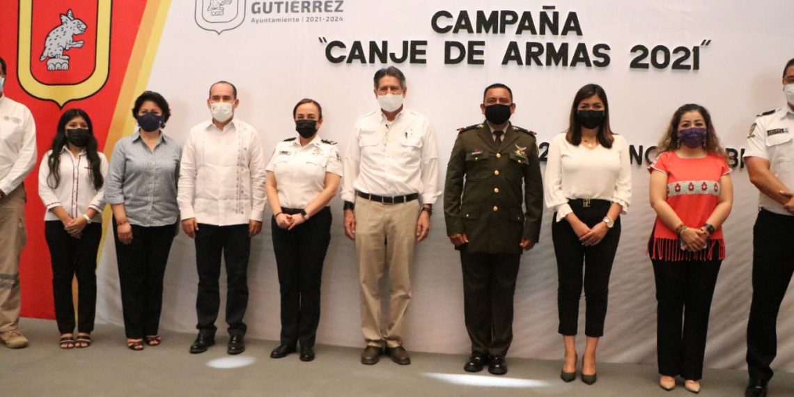 Invita Zepeda Soto a ciudadanía a participar en campaña “Canje de Armas” 2021