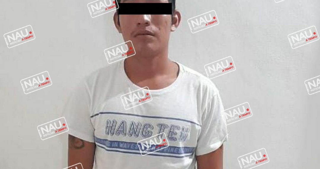 Ebrio conductor de motocicleta fue detenido en Huehuetán.