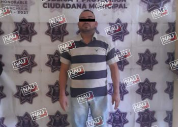 Golpeador de mujer fue detenido.