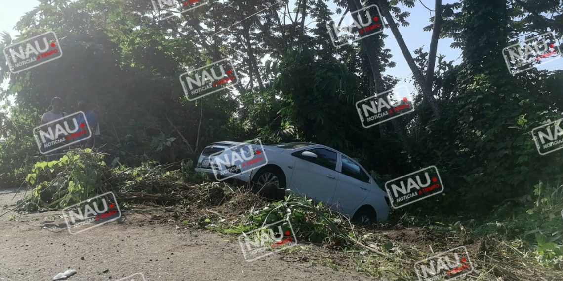 Se salió de la carretera.