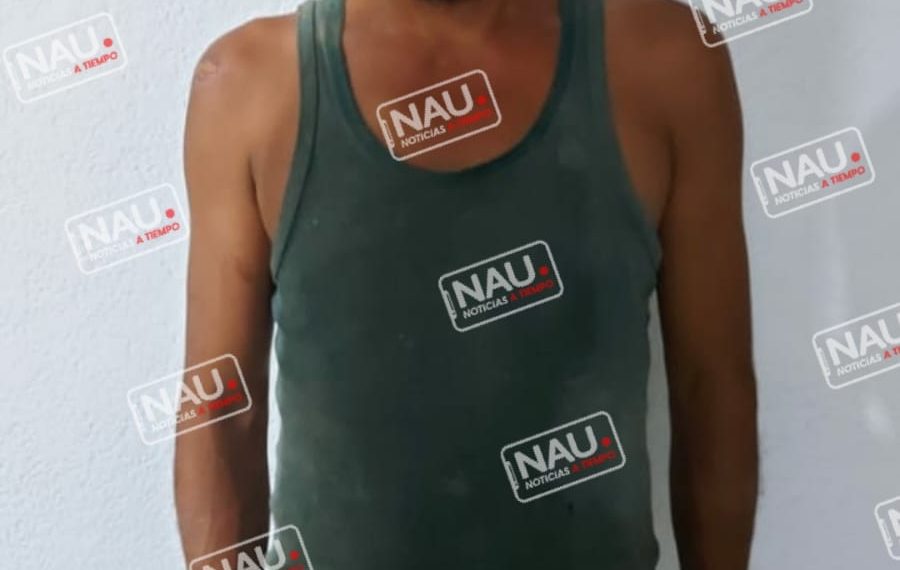 Presunto vendedor de droga fue detenido.