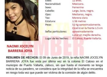 Menor que tenía alerta Amber fue localizada en Tapachula.