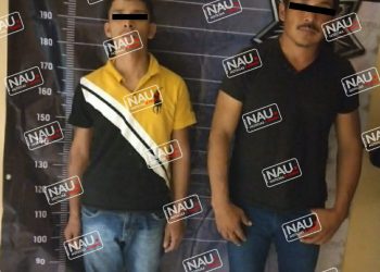 Detienen en la zona baja de Tapachula a dos sujetos que intentaron robarse una motocicleta.