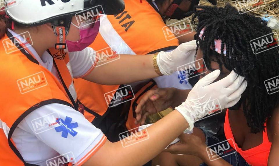 Lesiones leves resulta HAITINA.