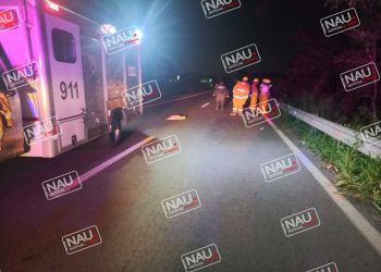 En accidente fallecen dos personas en la carretera Tapachula – Puerto Madero.
