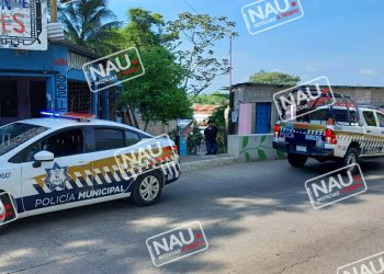 Lo chocan y huye el responsable.