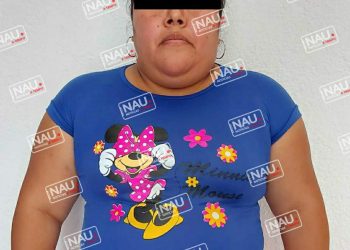 Detienen a señora por lesiones en Huixtla.