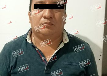 Supuesto empleado federal fue detenido en Tuxtla Chico.