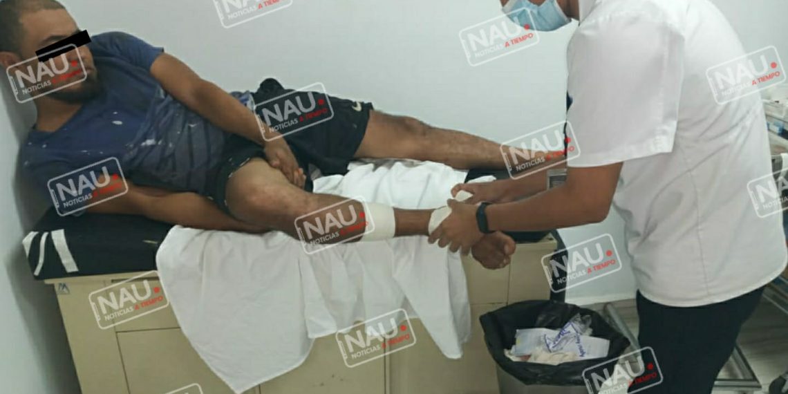 Tras una riña le dieron dos balazos en el Ejido La Libertad de Suchiate.