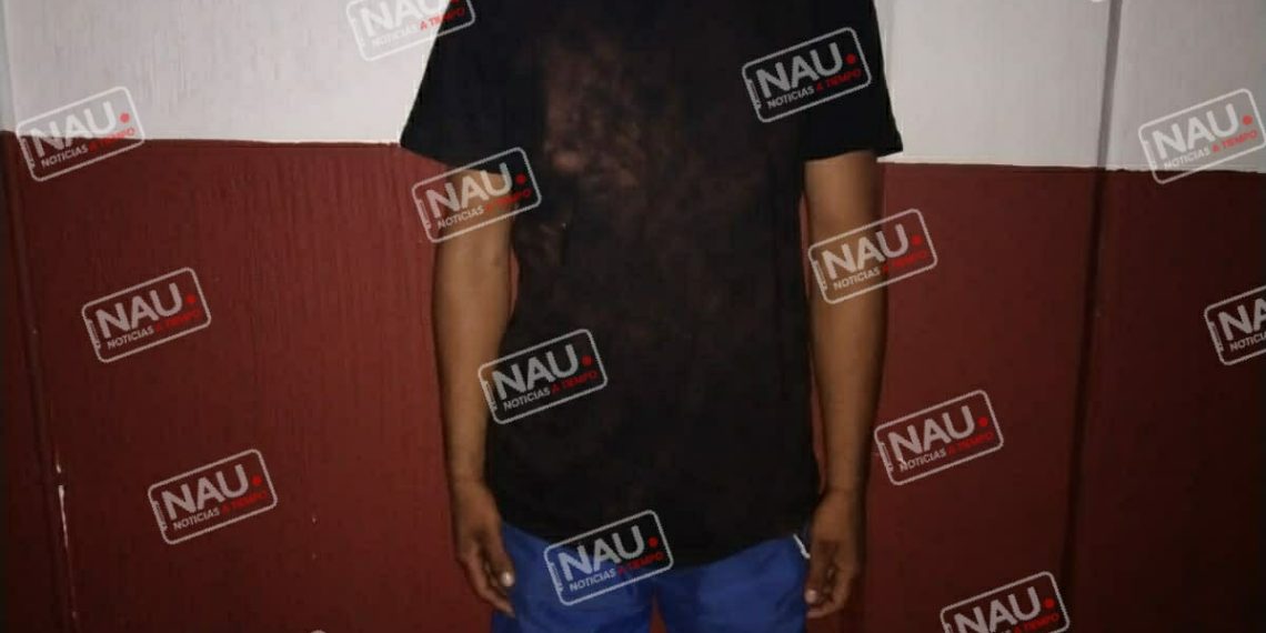 Detienen a presunto distribuidor de droga.