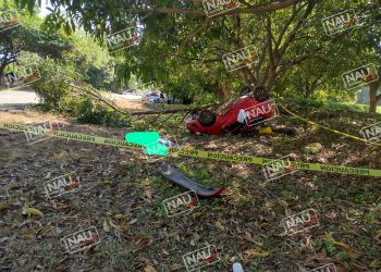 Muere mujer en accidente en ESCUINTLA.