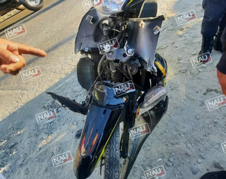 Dos lesionados deja accidente en Motozintla.