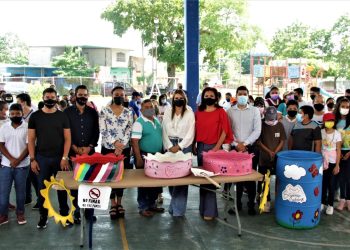 ROSY URBINA PUSO EN MARCHA PROGRAMA “RECICLA PARA DAR”
