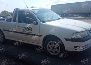 Motocilista lesionado