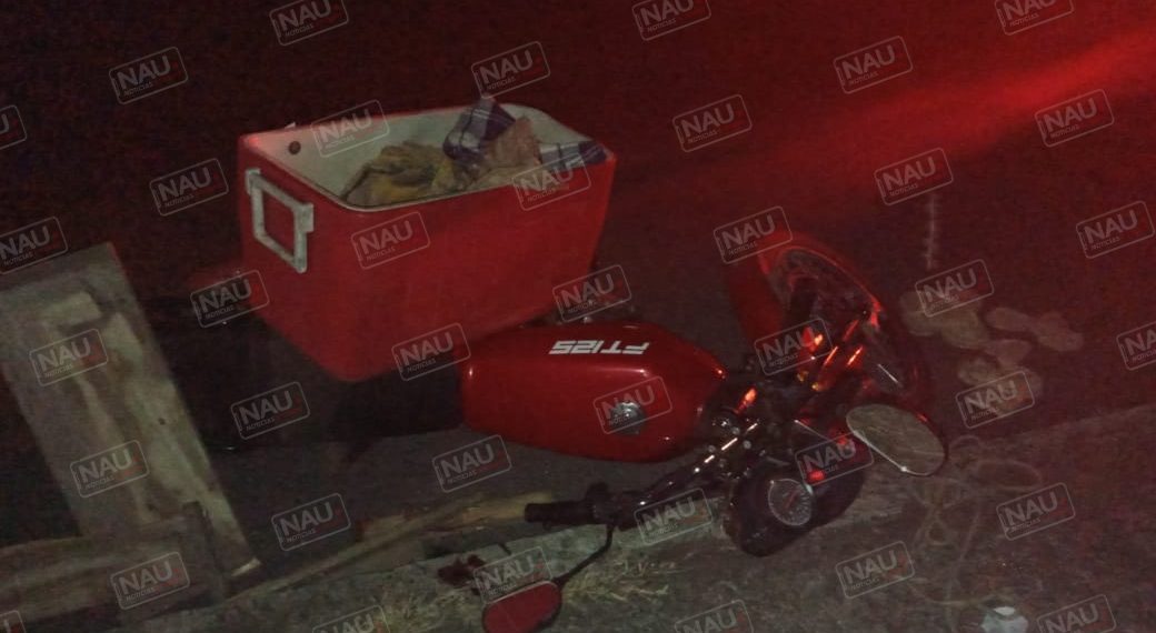 Dos lesionados al chocar dos motocicletas en Tuxtla Chico