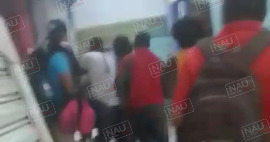 Haitianos golpean a 4 empleados de una copiadora