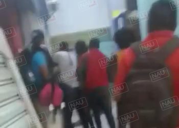 Haitianos golpean a 4 empleados de una copiadora