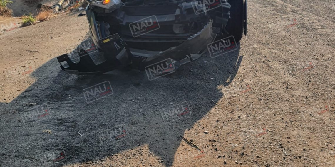 Solo daños deja accidente sobre el tramo carretero Huixtla-Motozintla