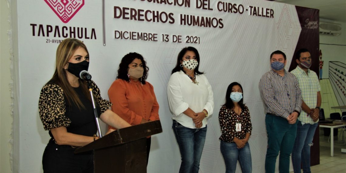 AYUNTAMIENTO TAPACHULA INICIA CAPACITACIÓN EN DERECHOS HUMANOS A PERSONAL DE SERVICIOS PÚBLICOS