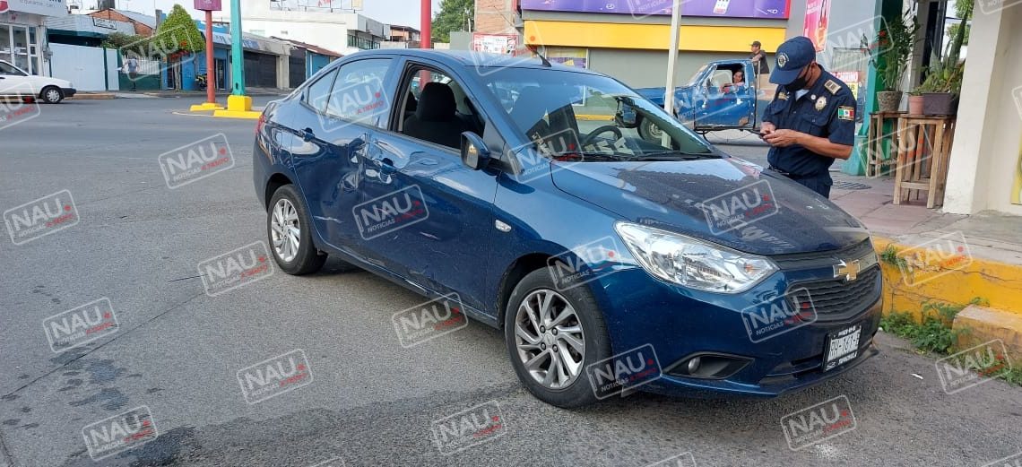 Tres lesionados deja accidente