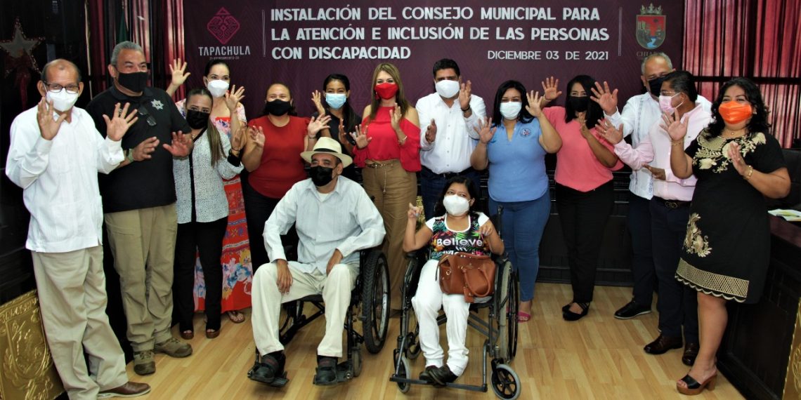 AYUNTAMIENTO DE TAPACHULA, CONMEMORA EL DÍA INTERNACIONAL DE LAS PERSONAS CON DISCAPACIDAD
