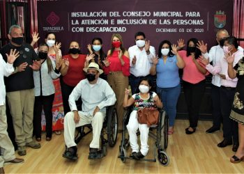 AYUNTAMIENTO DE TAPACHULA, CONMEMORA EL DÍA INTERNACIONAL DE LAS PERSONAS CON DISCAPACIDAD