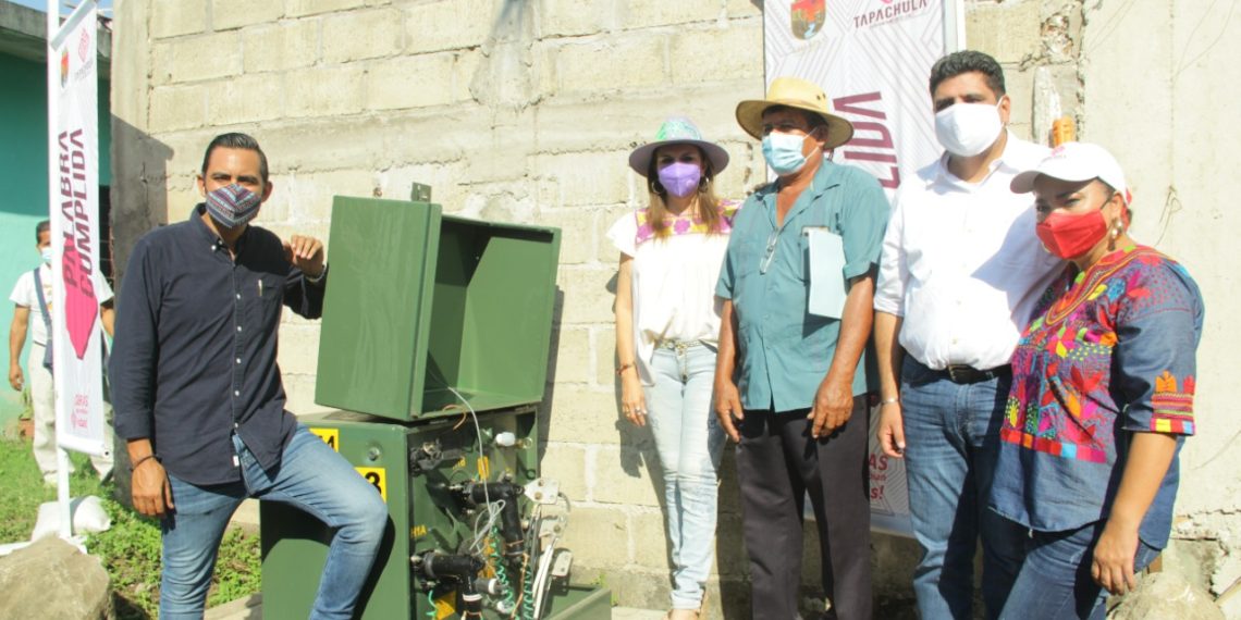 CON AMPLIACIÓN DE ELECTRIFICACIÓN SE VIVE LA CUARTA TRANSFORMACIÓN EN LA COLONIA LOS LIRIOS