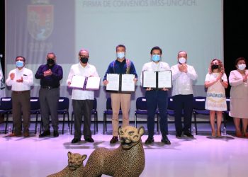 Convenio con IMSS da certeza y justicia social a la base trabajadora de la Unicach: Rutilio Escandón