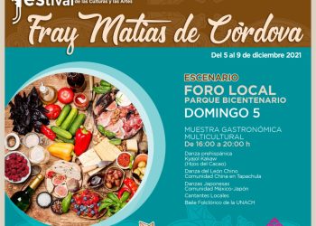 ESTE DOMINGO INICIA EL FESTIVAL INTERNACIONAL “FRAY MATÍAS DE CÓRDOVA” EN TAPACHULA