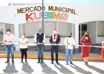 Entrega Rutilio Escandón el nuevo Mercado Público Municipal “Kubimo” al pueblo de Ocotepec